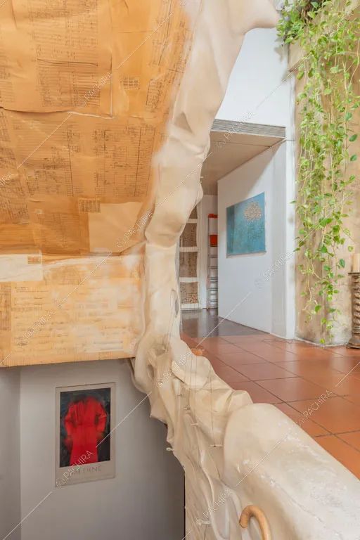 Scale dell'appartamento Pancrazio, location in stile contemporaneo a Roma