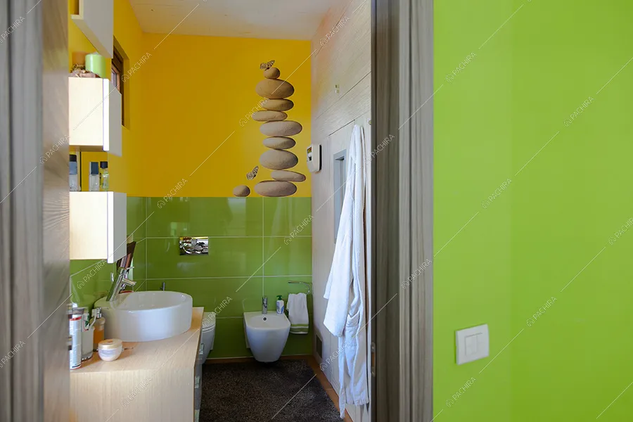 Bagno della villa Filesia, location in stile contemporaneo a Lecco