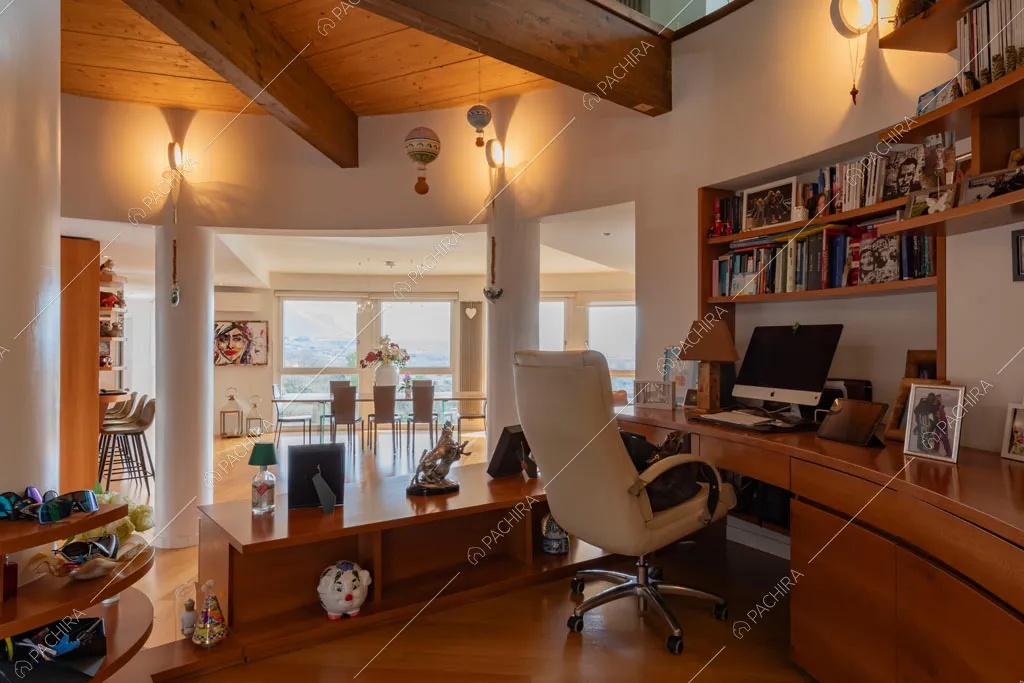 Studio della villa Matico, location in stile contemporaneo a Roma