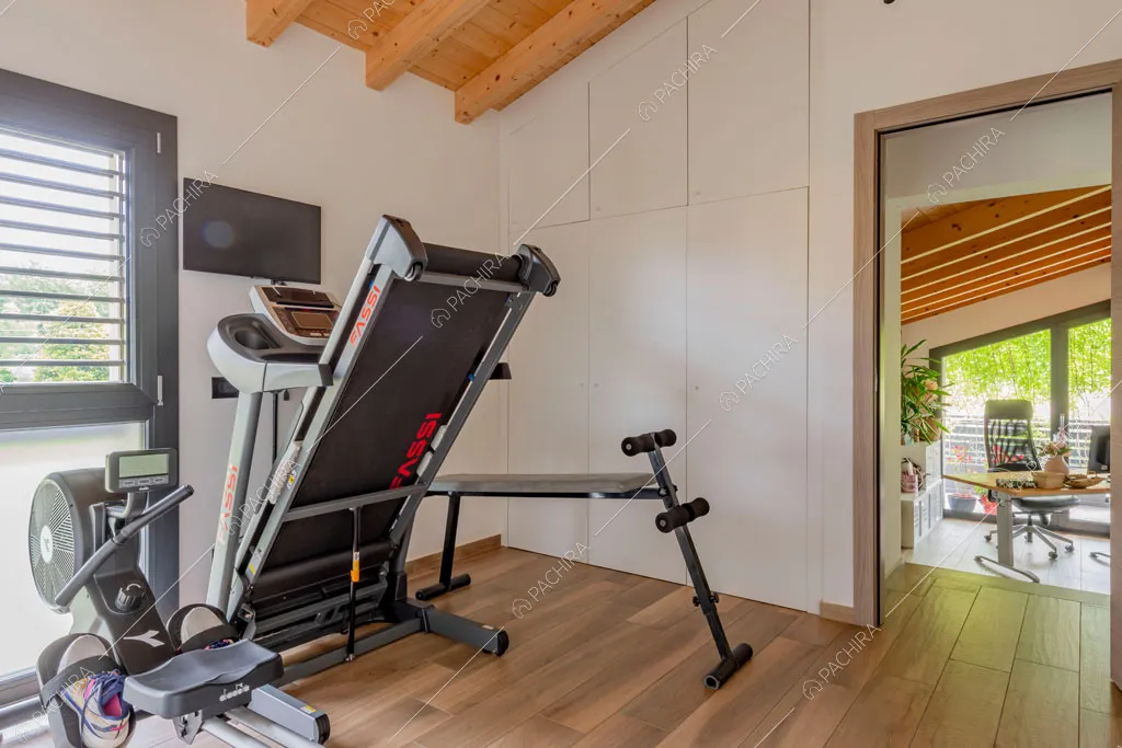 Palestra della villa Galena, location in stile contemporaneo a Monza