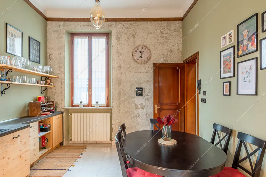 Cucina della villa Vinson, location in stile moderno a Milano