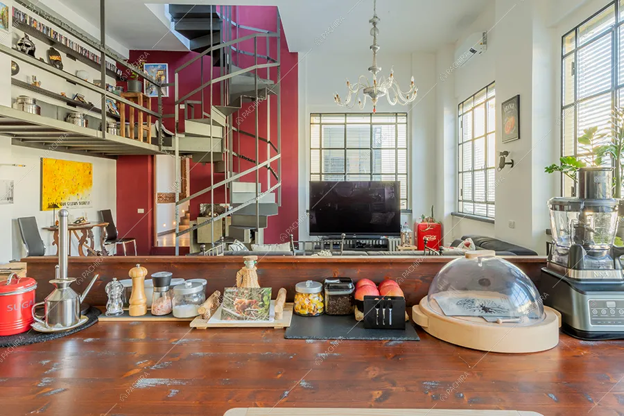 Sala del loft Piave, location in stile moderno a Milano