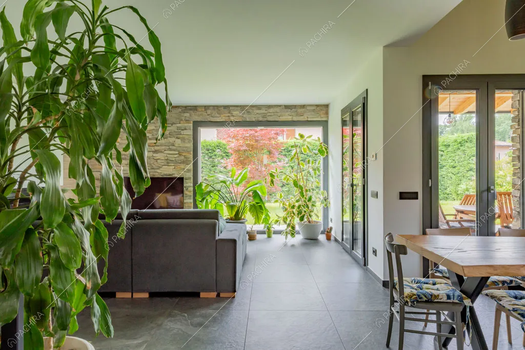 Sala della villa Galena, location in stile contemporaneo a Monza