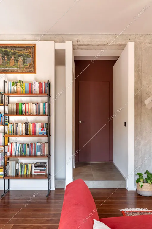 Zona living della location Castagno, appartamento in stile contemporaneo a Milano